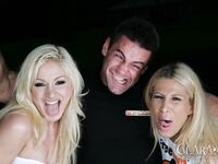 Lea Lexus et Kathia Nobili et le coup de poing de Clara G