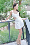 Megan Rain montre sa chatte