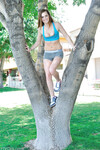 Brina la jeune fille sportive
