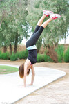 Hannah, la fille amateur sportive