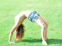 Stacey la fille flexible