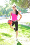 Megan Salinas, la footballeuse aux gros seins