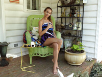Charity Crawford se poigne la chatte