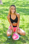 Averie, la fille sexy du footballeur