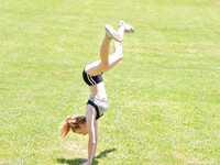 Kenzi la jeune fille sportive