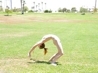 Kenzi la jeune fille sportive