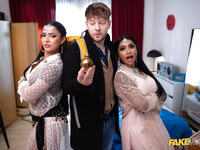 Yasmina Khan et Nuria Milan font un plan à trois