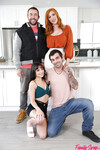 Lauren Phillips et Aria Valencia font l'amour à quatre