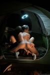 Alexis Fawx et Cecilia Lion font l'amour sous la tente
