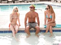Hollie Mack et Karla Kush et Piper Perri baisent à quatre