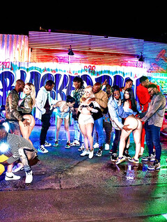 Fête du sexe avec gangbang