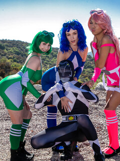 Cosplayes babes fucked